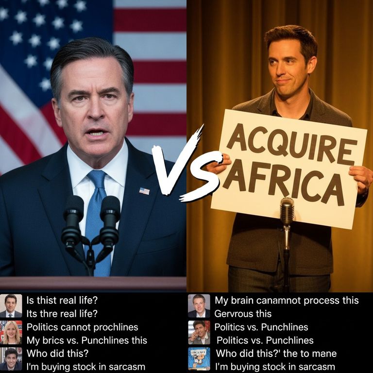 美国放弃格陵兰后疯魔：脑洞‘收购非洲’把地缘政治玩成脱口秀！