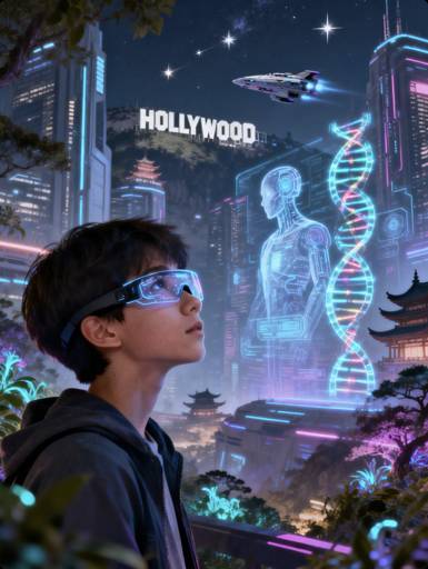 Future Visions in Sci-Fi: Technology, Society, and Humanity’s Mirror