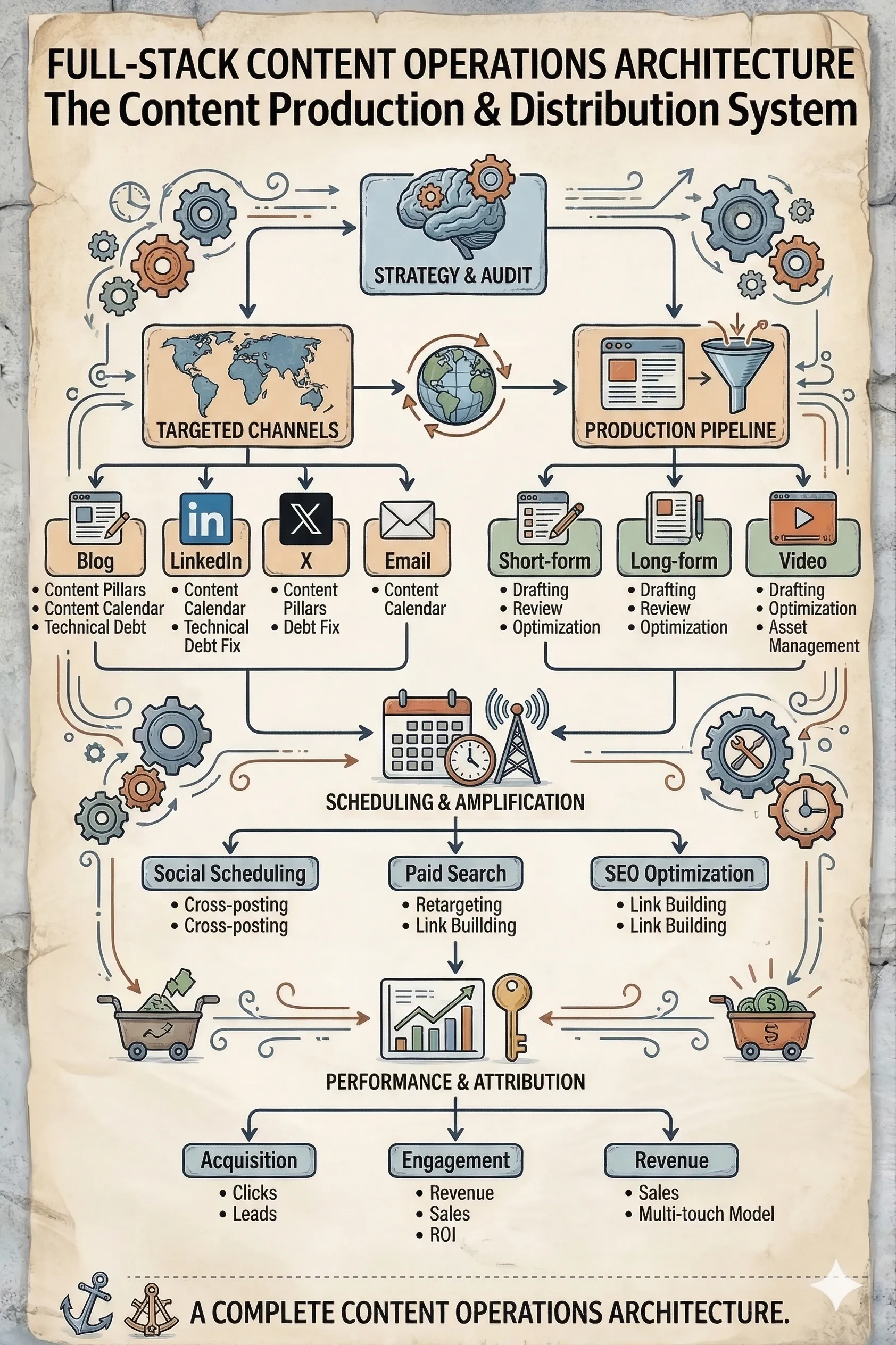 我们如何构建一个AI内容分发系统(X、Facebook和SEO)