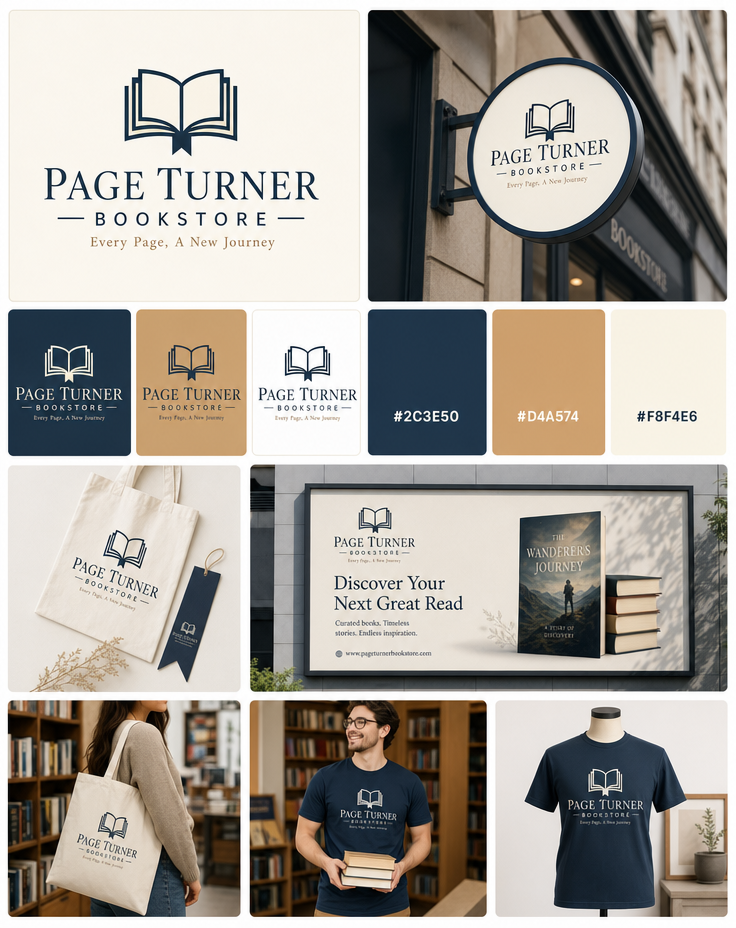Nano Banana Prompt: Brand Identity Moodboard Visual System Poster Generator | Curify AI