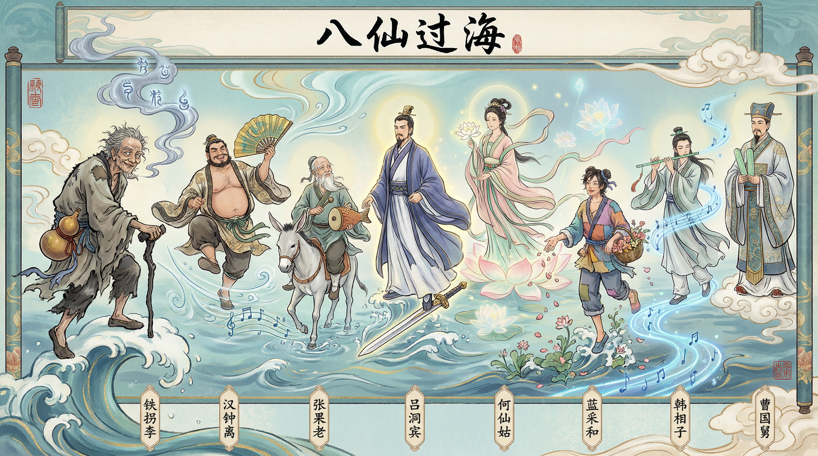 eight immortals