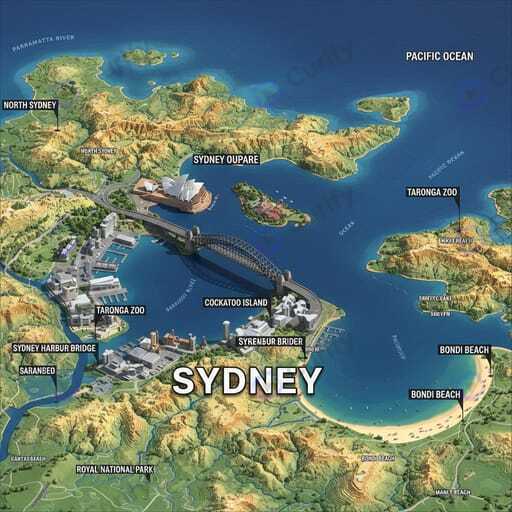 Générateur de carte 3D avec monuments | Nano Banana