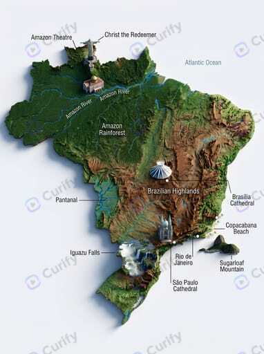 3D 지역 랜드마크 지도 생성기 | Nano Banana