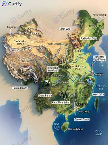 3D Landmark Map preview 1