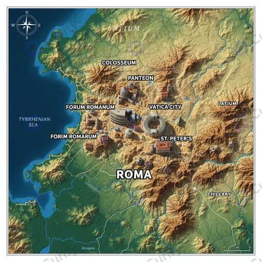 Генератор 3D карты с достопримечательностями | Nano Banana