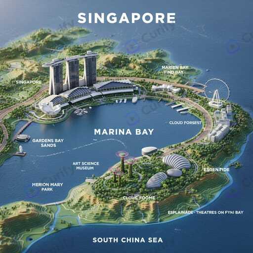 Générateur de carte 3D avec monuments | Nano Banana