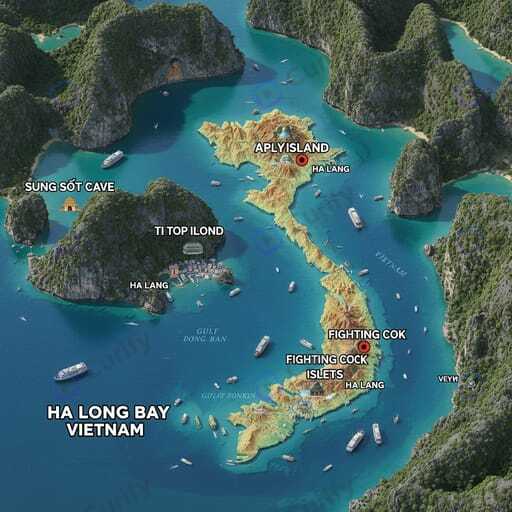 3D Region Landmark Map Generator | Nano Banana