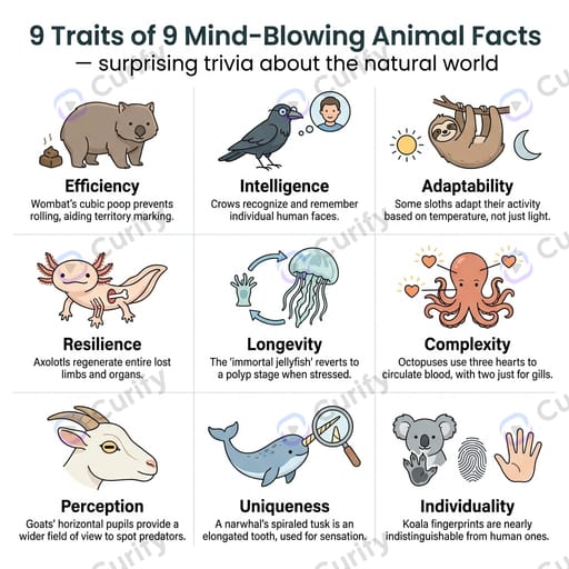 9 Mind-Blowing Animal Facts — surprising trivia about the natural world