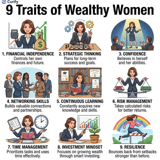 Nano Banana Prompt: 9-Eigenschaften-Infografik-Generator | Curify AI