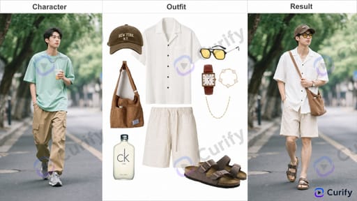 cozy summer male