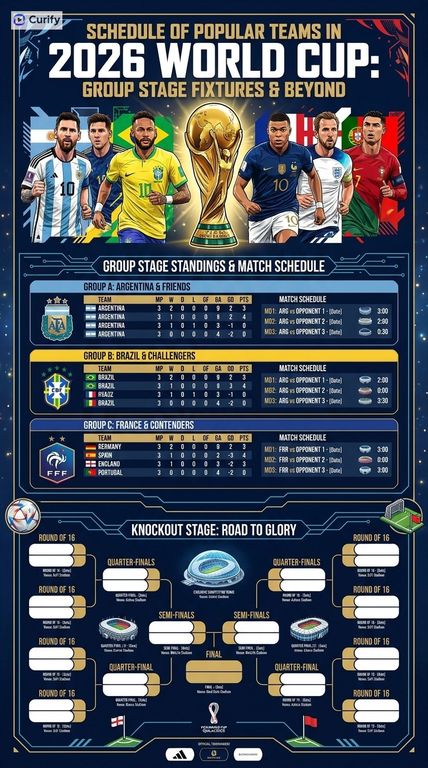 All-Sports Tournament Schedule Infographic