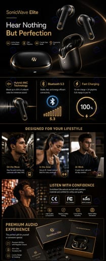 anc wireless earbuds