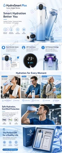Nano Banana Prompt: Amazon Long-Scroll Product Infographic Generator | Curify AI