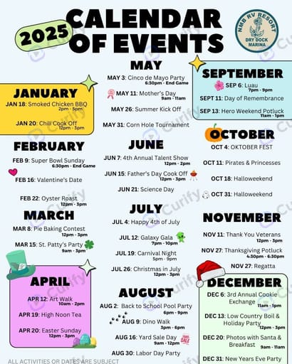 Calendar Infographic preview 1
