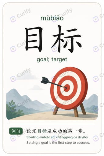 Nano Banana Prompt: Bilingual Chinese Vocabulary Word Card Poster | Curify AI