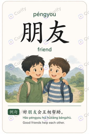 Nano Banana Prompt: Bilingual Chinese Vocabulary Word Card Poster | Curify AI