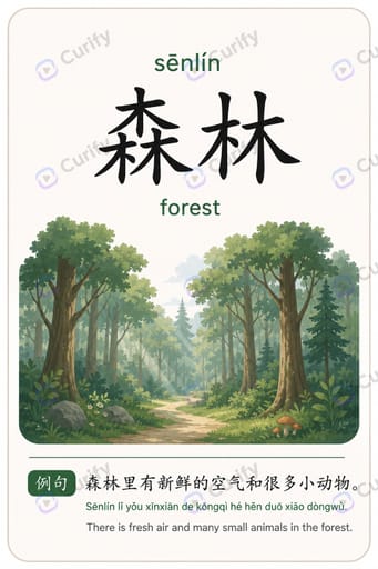 Nano Banana Prompt: Bilingual Chinese Vocabulary Word Card Poster | Curify AI