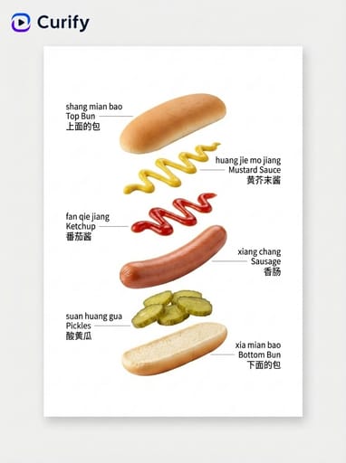 Nano Banana Prompt: Bilingual Object Structure Labeling Poster Generator | Curify AI