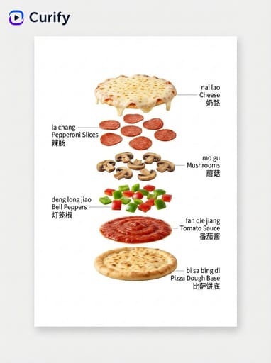 Nano Banana Prompt: Bilingual Object Structure Labeling Poster Generator | Curify AI