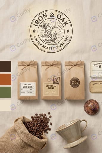 Coffee Shop Branding — Artisanal Craft