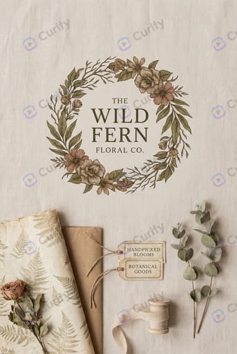 Flower Shop Branding — Botanical Vintage