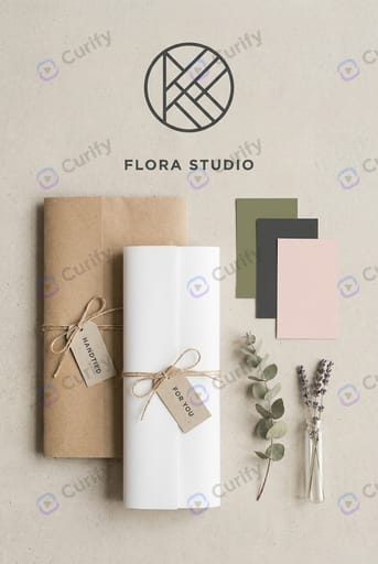 Flower Shop Branding — Modern Minimal