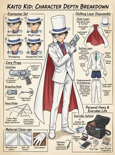 Nano Banana 提示词：人物像素级拆解设定图生成器｜Curify AI