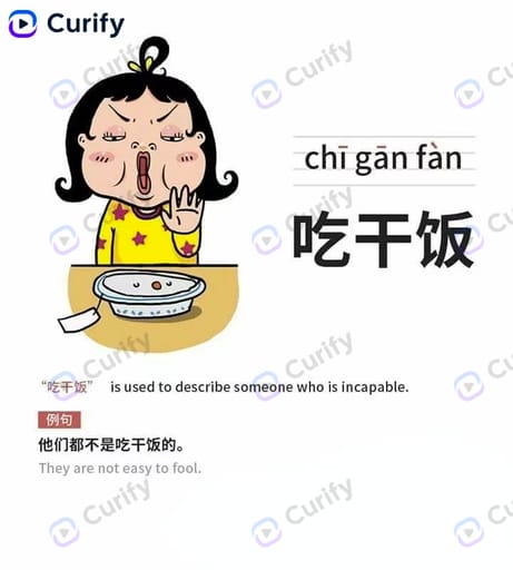 Chinese Idiom Flashcard preview 1