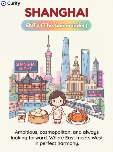 City MBTI Personality Poster Generator | Curify AI