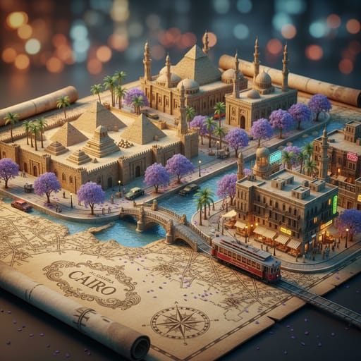 Nano Banana संकेत शब्द: शहर सूक्ष्म दृश्य मानचित्र जनरेटर｜Curify AI