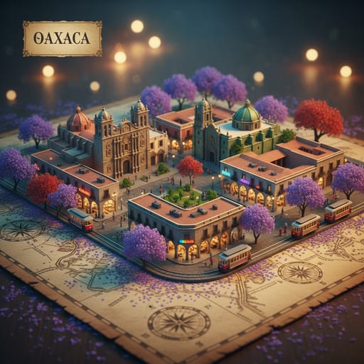 Nano Banana संकेत शब्द: शहर सूक्ष्म दृश्य मानचित्र जनरेटर｜Curify AI