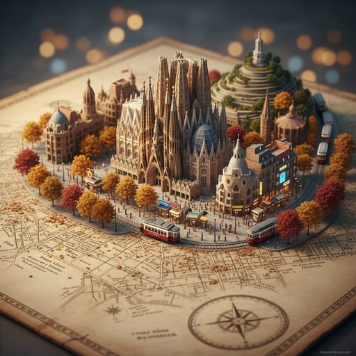 Nano Banana Prompt: City Miniature Landscape Map Generator | Curify AI