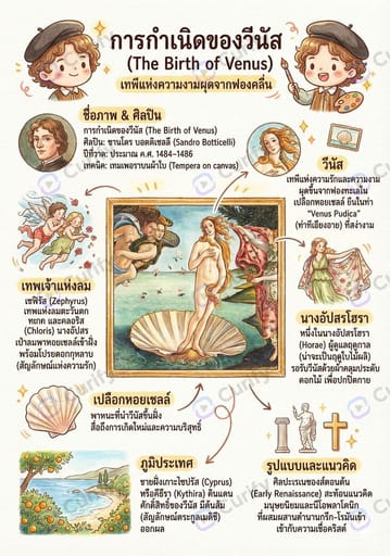 Nano Banana Prompt: Classical Painting Analysis Cartoon Infographic Generator | Curify AI