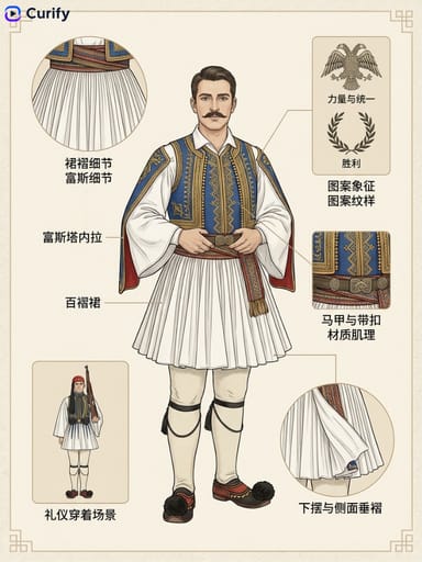 Nano Banana 提示词：国风服饰科普插画生成器｜Curify AI