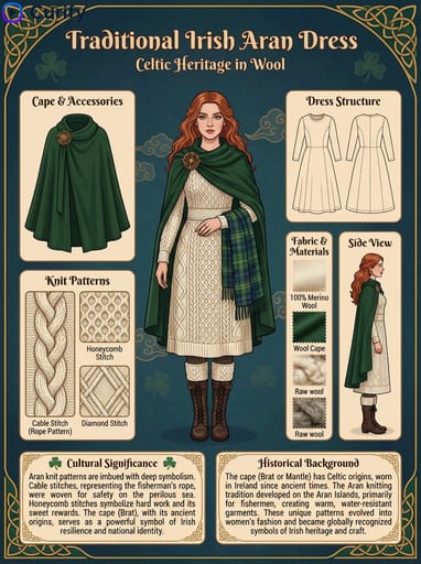 Nano Banana Prompt: Traditional Costume Science Popularization Illustration Generator | Curify AI