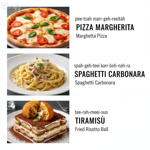 Poster de Vocabulaire Culinaire | Curify AI