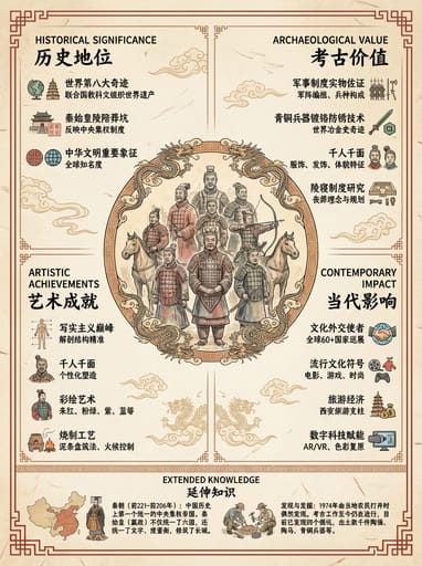 Nano Banana Prompts : Générateur d'infographies rétro sur les artefacts chinois｜Curify AI