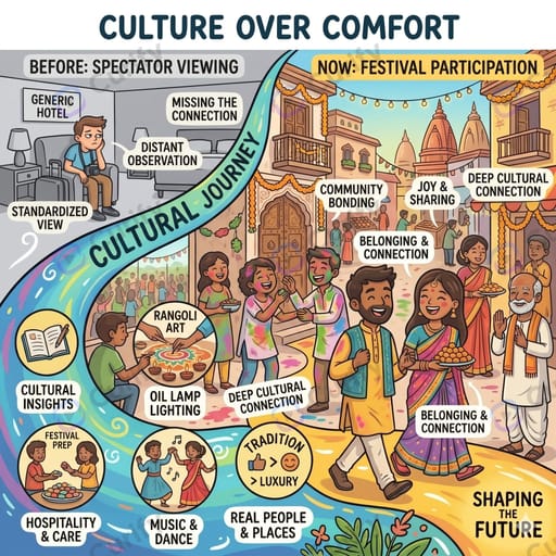 Cultural Travel Journey Educational Infographic