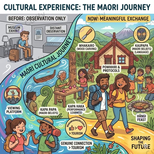 Cultural Travel Journey Educational Infographic