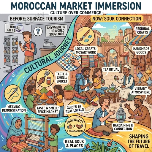 Cultural Travel Journey Educational Infographic