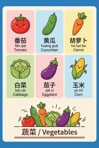 Çocuklar için Günlük İhtiyaçlar Öğrenme Kartları (İki Dilli Kawaii Kartlar) | Curify AI