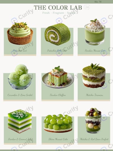 Dessert Color Lab Infographic preview 1