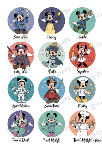 mickey minnie costumes set2