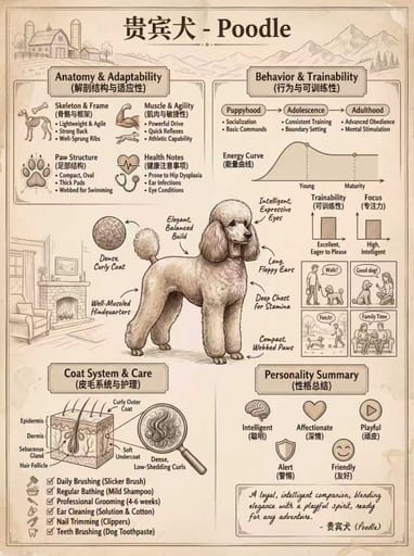Nano Banana Prompt: Dog Breed Retro Science Infographic Generator | Curify AI