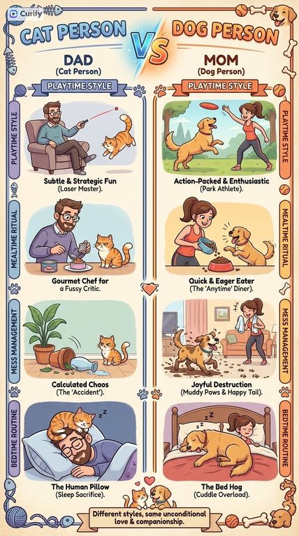 Infografía de Comparación de Doble Personaje