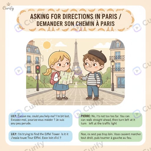 Nano Banana Prompt: English Dialogue Scene Learning Cards | Curify AI