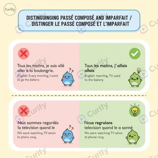 Nano Banana Prompt: English Error Correction Learning Cards | Curify AI