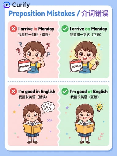 preposition mistakes