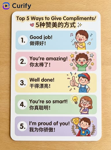 Cartes d'expressions en anglais pour l'apprentissage preview 1