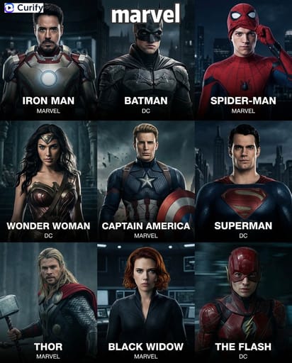 comic book superheroes